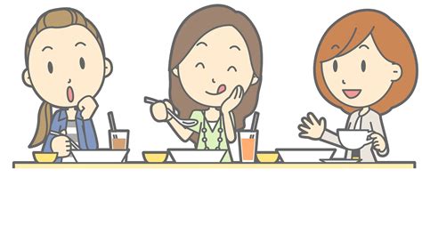 Clipart Eating Lunch