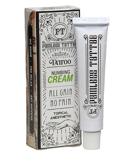 Painless Tattoo Numbing Cream – PainlessTattoo