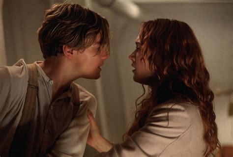 Leonardo Dicaprio Titanic Kissing