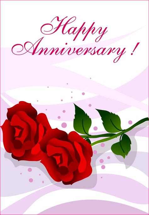 Free Printable Happy Anniversary Greeting Card | Happy anniversary ...