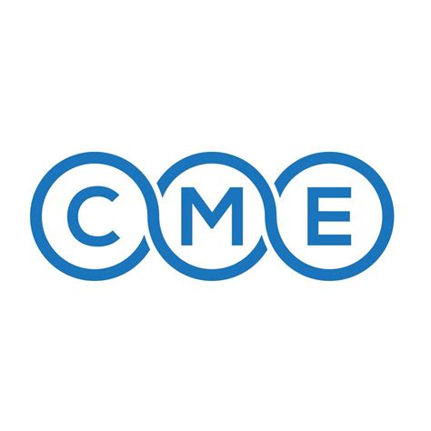 CME letter logo design on white background. CME creative initials ...