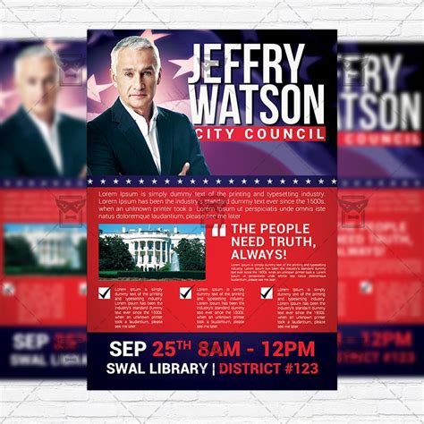 Election Flyers Templates Free