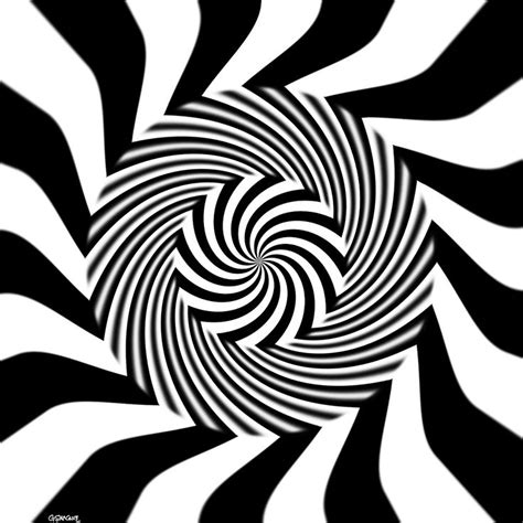 A new hypnoptical illusion: DARK HYPNOSIS, by visual artist Gianni A ...