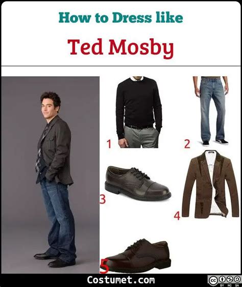 Ted Mosby (How I Met Your Mother) Costume for Cosplay & Halloween