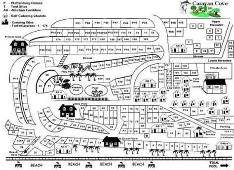 Klipdraai Caravan Park Map