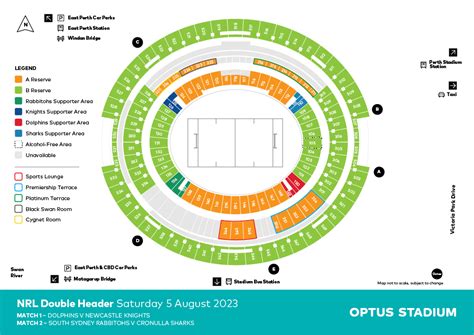 Eagles Optus Stadium Seating – Two Birds Home