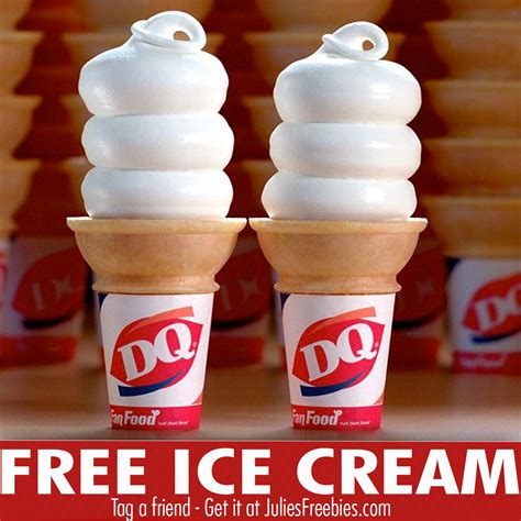 Free Ice Cream Cone at Dairy Queen (March 20, 2018) - Julie's Freebies