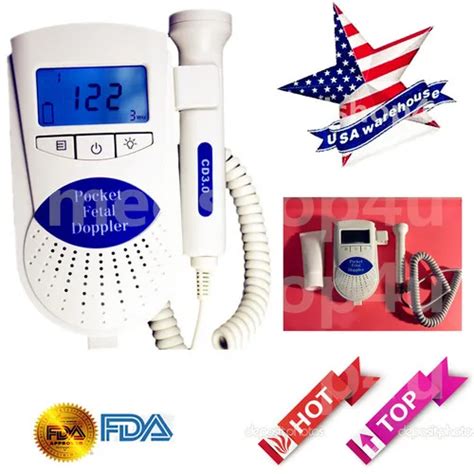 SONOLINE B CONTEC CE FDA Fetal Doppler Sonoline B,3Mhz Probe, LCD Backlight+ Gel-in Blood ...