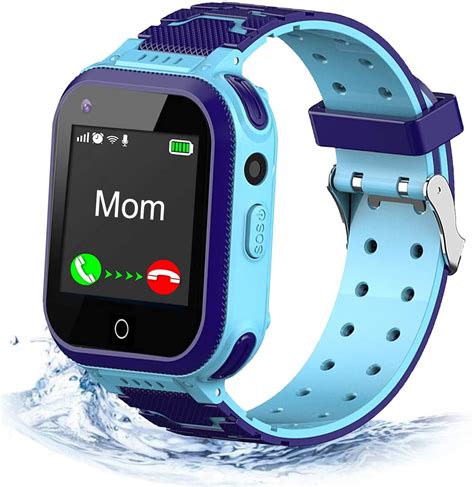 4G Kids Smart Watch,Kids Phone Smartwatch w GPS Tracker Waterproof,Alarm,Pedometer,Camera,SOS ...