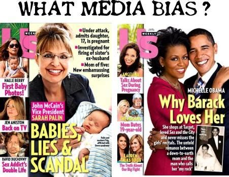 other examples of bias - BIASED MEDIA IN THE USA