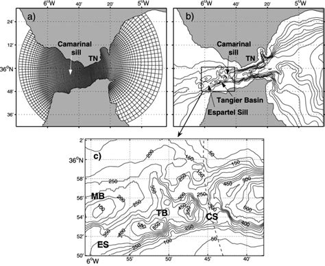 (a) Computational grid used in the numerical experiment (for the sake... | Download Scientific ...