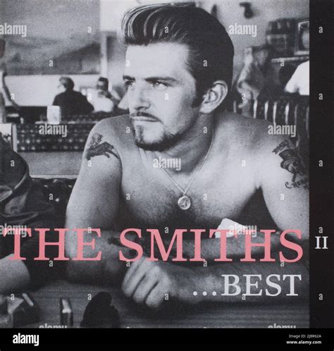 The cd album cover to, Best II by The Smiths Stock Photo - Alamy