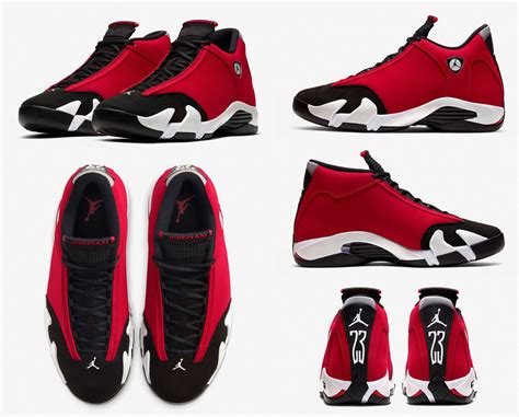 Air Jordan 14 Gym Red Toro Backpack Match | SneakerFits.com