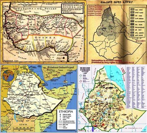 Map of Ethiopia Regions: 30 Old and New Ethiopian Maps You Have to See — allaboutETHIO