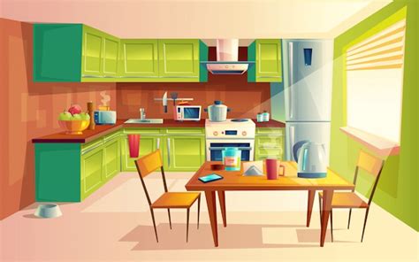 Animated Kitchen Images - Free Download on Freepik