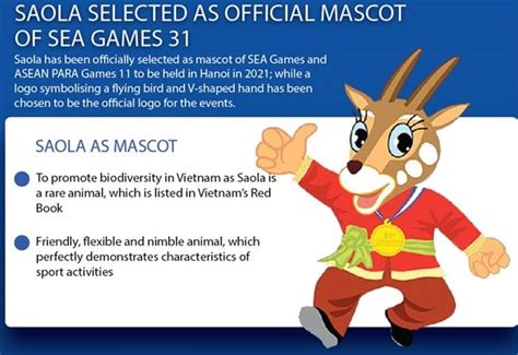 Official logo, mascot of 31st SEA Games, 11th Para Games launched - Da Nang Today - News ...