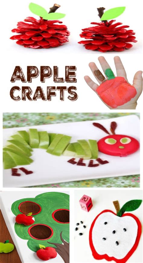 Apple Crafts for Kids