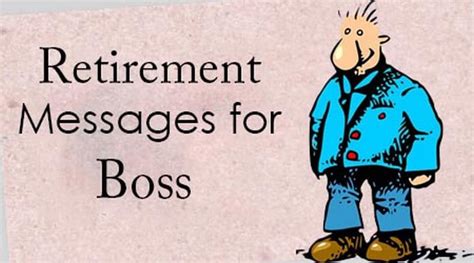 Retirement Wishes for Boss - Retirement Card Messages