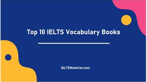 Top 11 IELTS Vocabulary Books | Vocabulary book, Vocabulary, Advanced ...