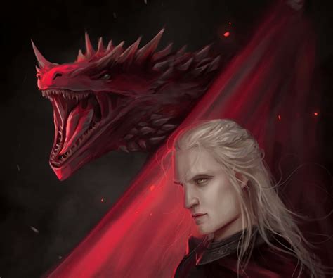 Daemon Targaryen & Caraxes HD Wallpaper, HD TV Series 4K Wallpapers ...