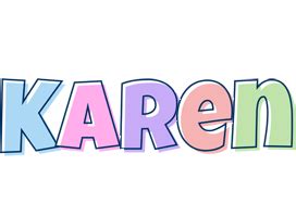 Karen Logo | Name Logo Generator - Candy, Pastel, Lager, Bowling Pin, Premium Style