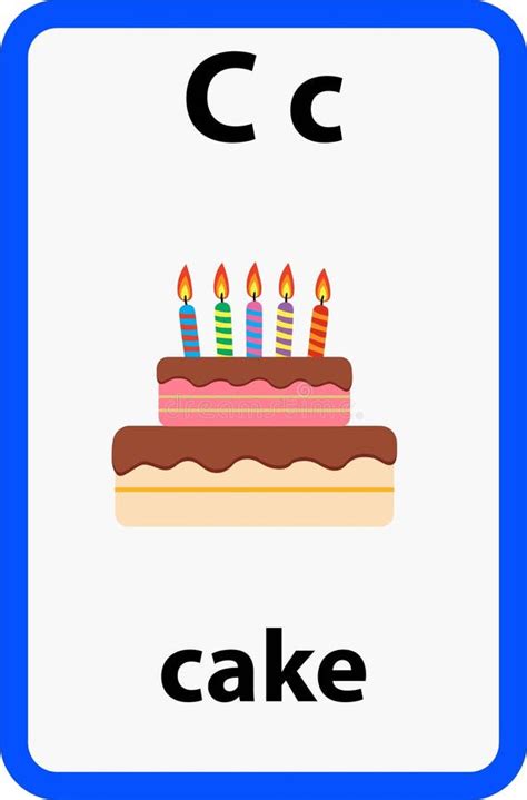 Flashcard Letter C Cake Stock Illustrations – 13 Flashcard Letter C Cake Stock Illustrations ...