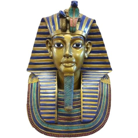 King Tut Bust 19 Inch Egyptian Pharaoh Statue - Ancient Egypt Art