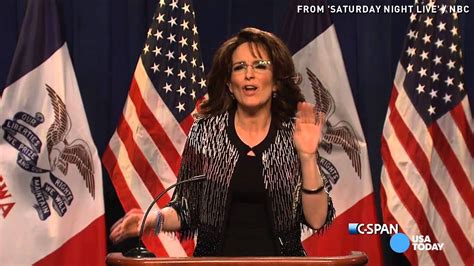 Tina Fey as Sarah Palin makes 'SNL' great again | Tina fey, Sarah palin, Snl