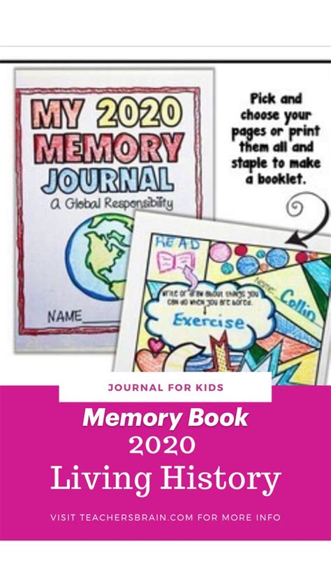 Memory Book: An immersive guide by Teacher's Brain - Cindy Martin | Educational Resources