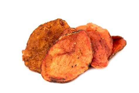 Premium Photo | The crispy red potato chips