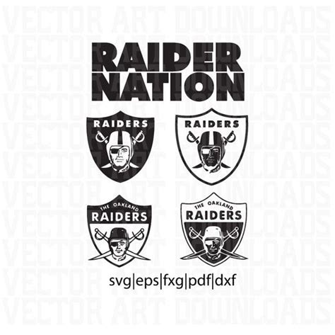 Oakland Raiders Logo Vector at Vectorified.com | Collection of Oakland ...