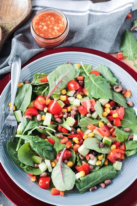 Black Eyed Peas Salad - Veggie Inspired