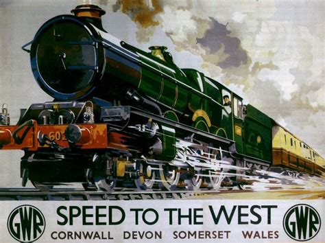 Steam Memories: LMS and GWR poster art