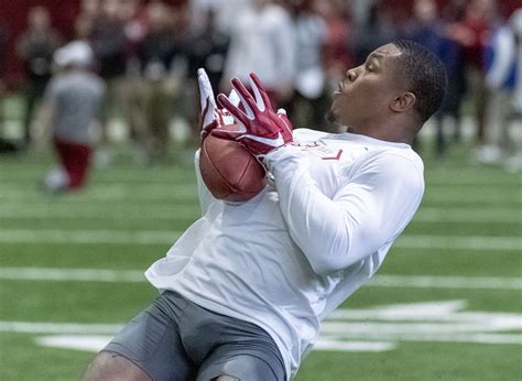 Josh Jacobs, other Alabama players participate in pro day