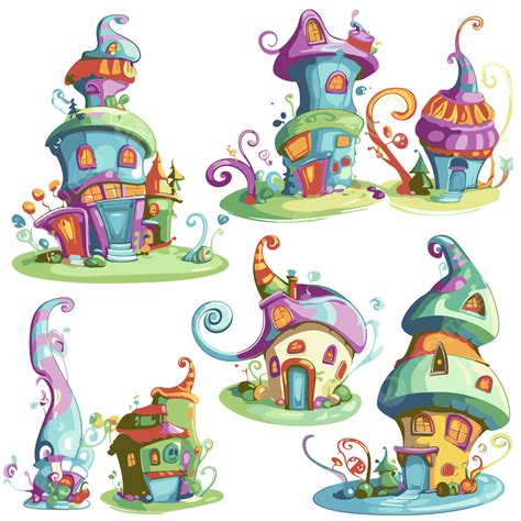 Whoville Houses PNG, Vector, PSD, and Clipart With Transparent ...