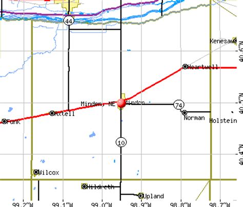 Minden, Nebraska (NE 68959) profile: population, maps, real estate ...