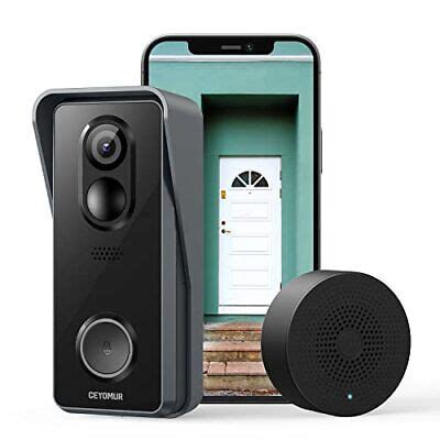 Ebay smart video doorbell camera wireless doorbell camera with chime ...