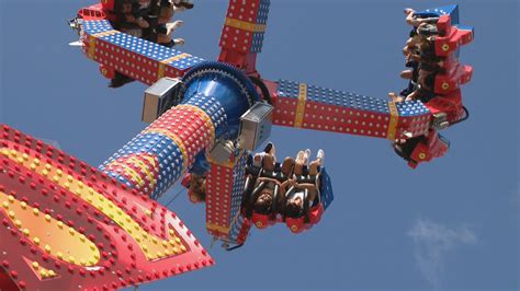 VIDEO: NBC3's Megan Coleman takes on The Superman ride at the 2022 NYS Fair