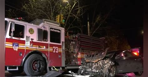 Four FDNY Firefighters Injured in Apparatus Crash | Firehouse