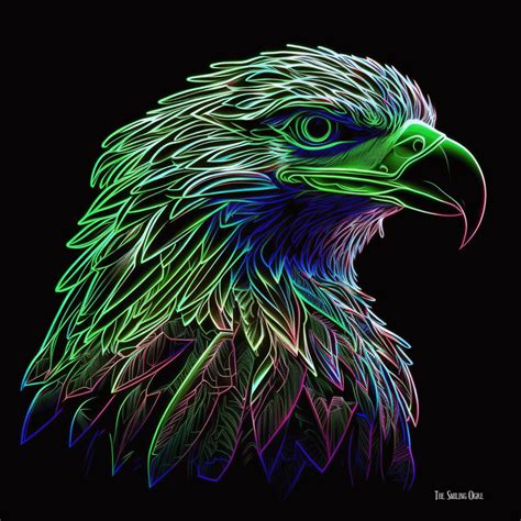 Eagle Neon Logo 1 by TheSmilingOgre on DeviantArt