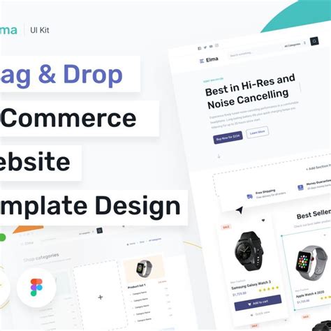Elma: e-Commerce UI Kit & Elements E-commerce UI Kit & Elements