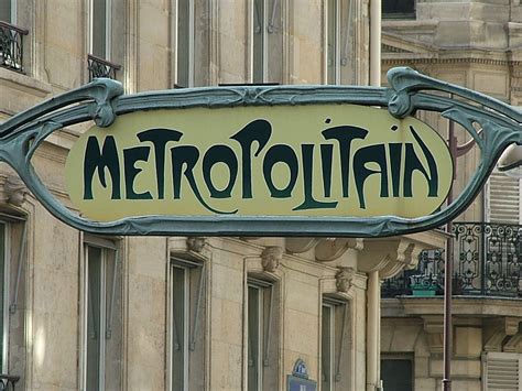 Metro sign in Paris: NEN Gallery