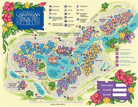 Disney World Maps For Each Resort - Disney Hotels Florida Map ...