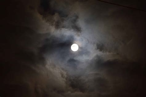 Free picture: moon, sky, astronomy, night, moonlight, dark