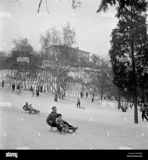 sleding, snow, winter, fun Stock Photo - Alamy