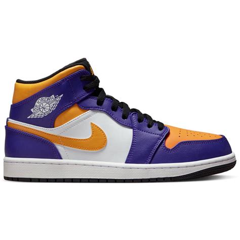 Air Jordan 1 Mid Lakers - Basket4Ballers