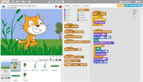 Primary School Lessons: Teaching Scratch Computer Programming: Lesson 1