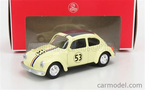 NOREV 310502 Scale 1/64 | VOLKSWAGEN BEETLE 1303 N 53 RACER HERBIE 1973 WHITE