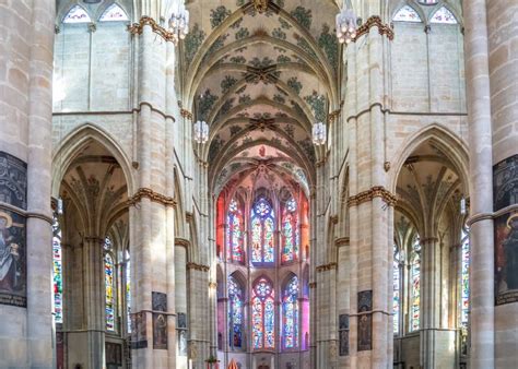 Interior of Cathedral in Trier, Germany Stock Photo - Image of europe ...