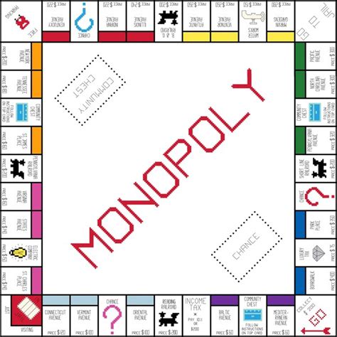 Monopoly Game Board - Etsy